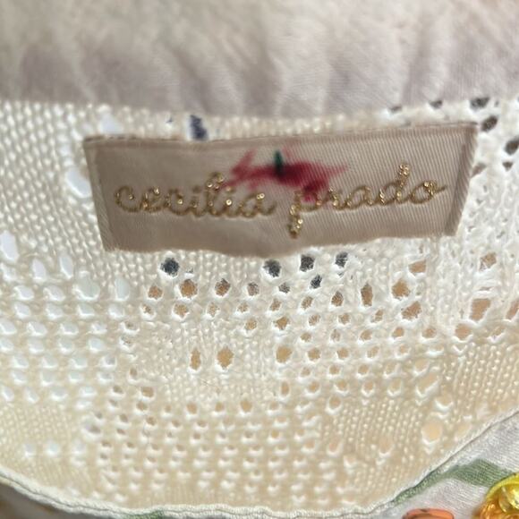 CECILIA  PRADO ALGODAO BLEND BIRD DRESS SIZE PS - Picture 3 of 11